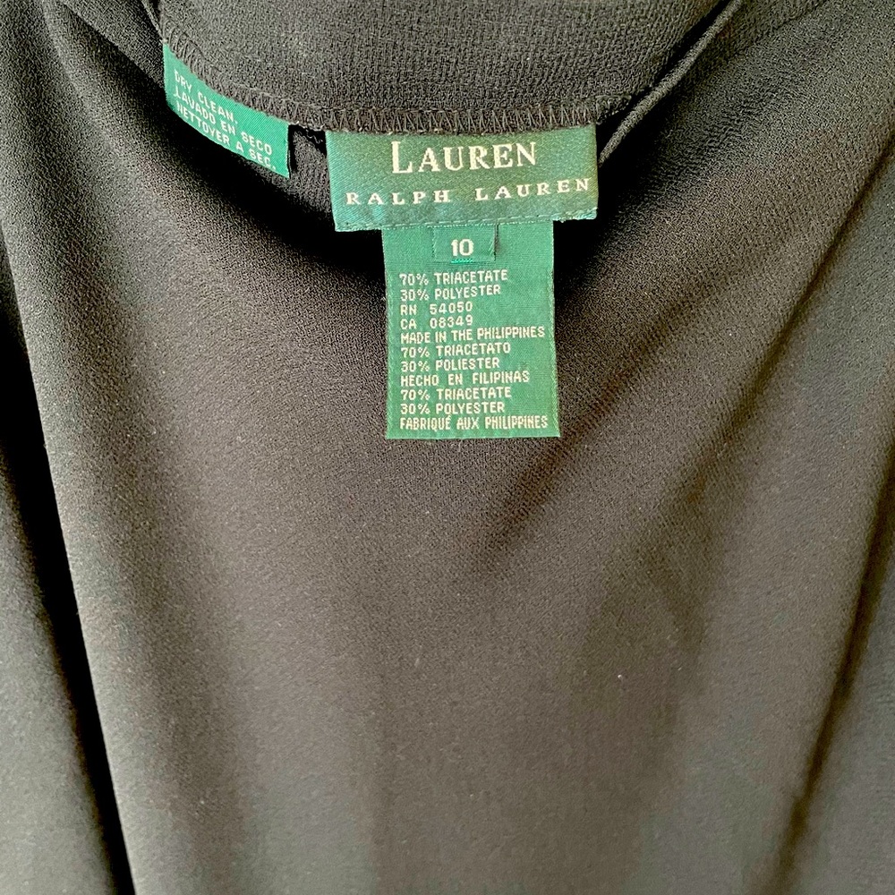 Ralph Lauren navy dress. Green label